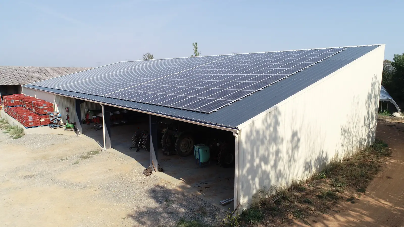 Toiture agricole photovoltaïque